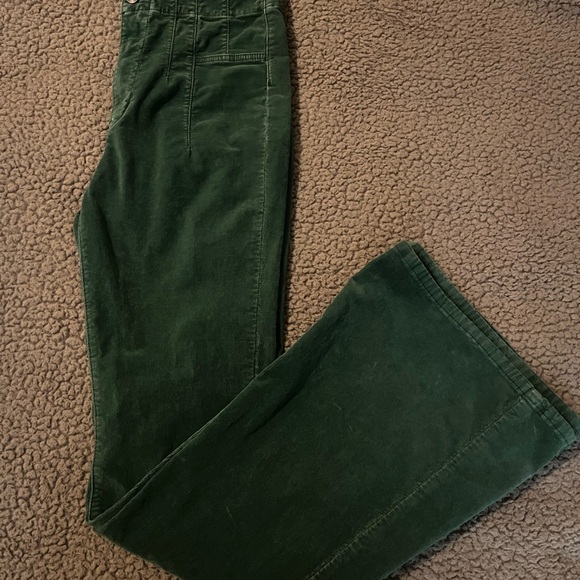 Free people- We The Free Green Flare Jeans NWOT✨ - Picture 4 of 7